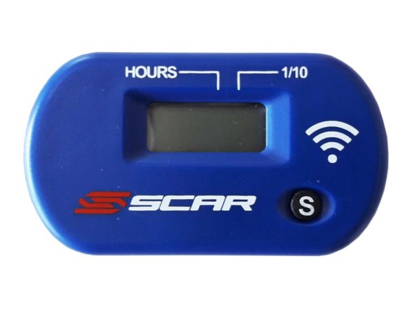 compteur d’heure scar bleu