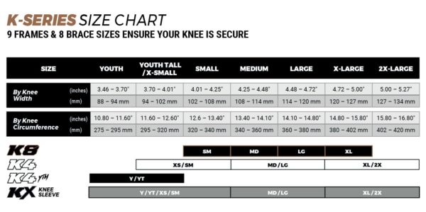 POD-K-SERIES-Size_Chart-2019