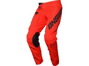 pantalon motocross enduro mx answer arkon bold red-black