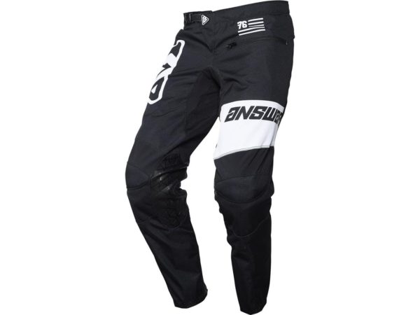 pantalon motocross enduro mx answer arkon ops black-white