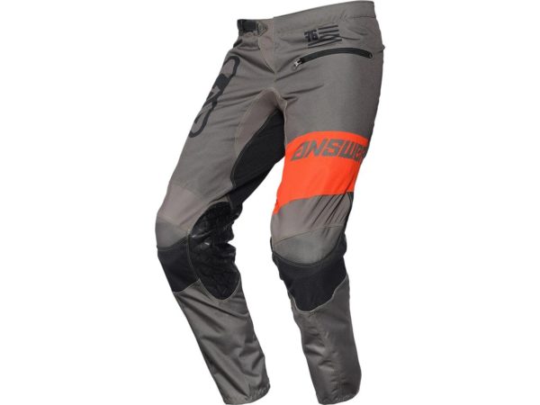 pantalon motocross enduro mx answer arkon ops grey-orange