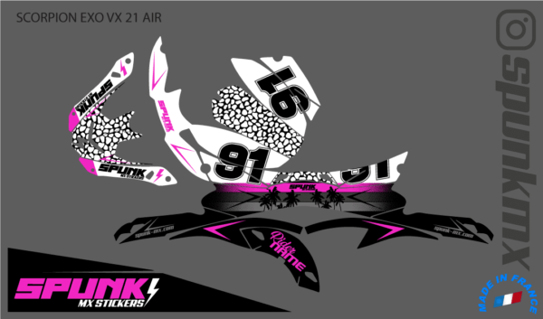 kit-déco-casque-Scorpion-EXO-VX-20-factory-one-pink