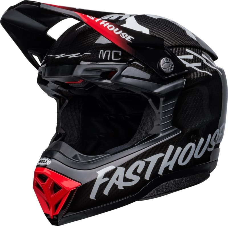 Casque BELL Moto-10 SPHERICAL-Fasthouse Privateer-Noir-Rouge-1
